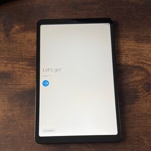 Samsung Black Tablet with Touchscreen Display